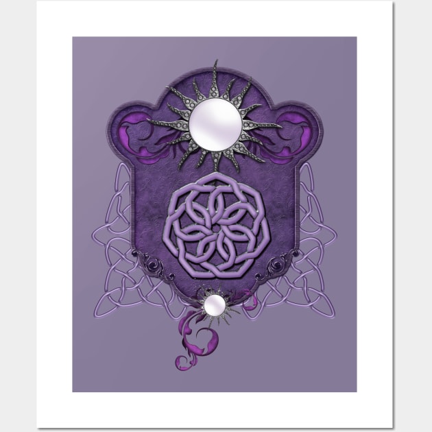 Elegant decorative celtic knot Wall Art by Nicky2342